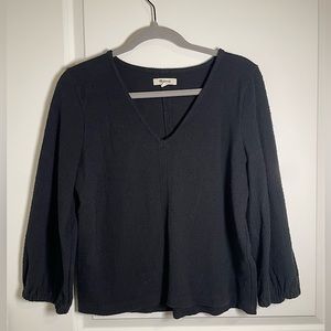 Madewell Woven Blouse- Long sleeve M